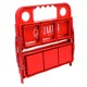 Pack 6 Botellas 750 ml + Cesta Portabotellas Plegable Rojo