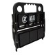 Pack 6 Botellas 750 ml + Cesta Portabotellas Plegable Negro Zastor