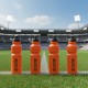 Pack 8 Botellas 750 ml + Cesta Portabotellas Plegable Negro