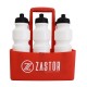 Pack 6 Botellas 750 ml + Cesta Portabotellas Rojo Zastor