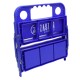 Pack 6 Botellas 750 ml + Cesta Portabotellas Plegable Azul