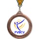 Medalla Oficial Torneo Pista FVBCV 70mm Bronce