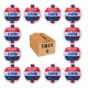 Pack 12 Balones Voleibol Zastor Spike 4V1500 Red/Blue T-4