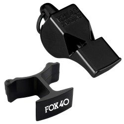 Silbato Fox 40 Classic FoxGrip Negro