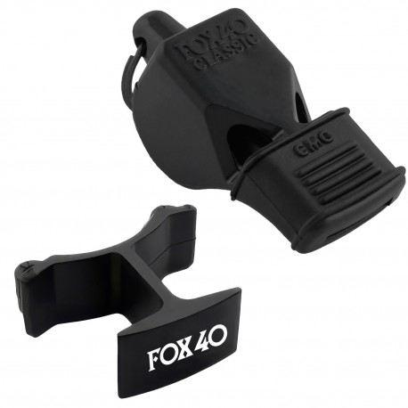 Silbato Fox 40 Classic CMG FoxGrip Negro