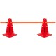 Cono 23 cm con soporte para picas