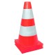 Cono Zastor Seccon Reflectante 23cm Rojo