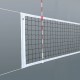 Juego de antenas de voleibol para competición