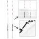 Set Antenas/Bandas Voleibol Zastor Rodas