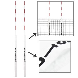 Set Antenas/Bandas Voleibol Zastor Rodas