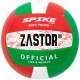 Balón Voleibol Zastor Spike 5V1500 Rojo/Verde T-5