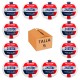 Pack 12 Balones Voleibol Zastor Spike 5V1500 Red/Blue T-5