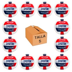 Pack 12 Balones Voleibol Zastor Spike 5V1500 Red/Blue T-5