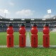 Pack 6 Botellas 750 ml + Cesta Portabotellas Plegable Azul